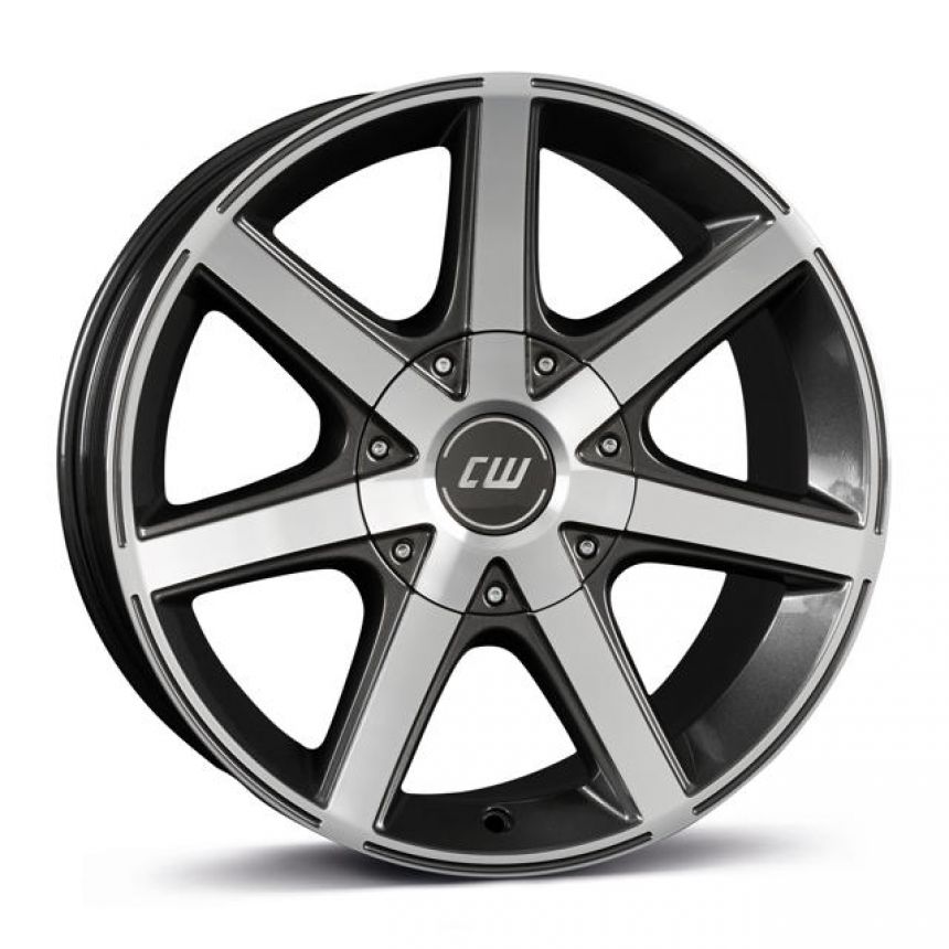 CWE mistral anthracite glossy polished 7.0x16